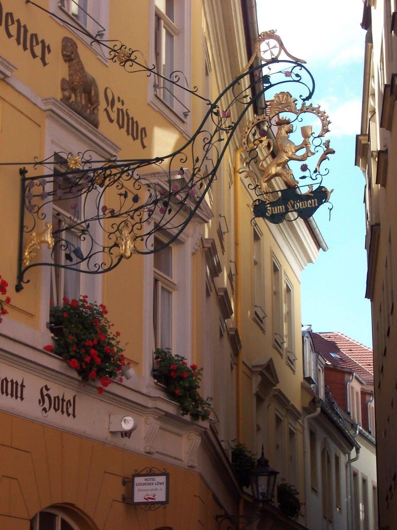 Hotel Goldener Loewe Meißen Kültér fotó